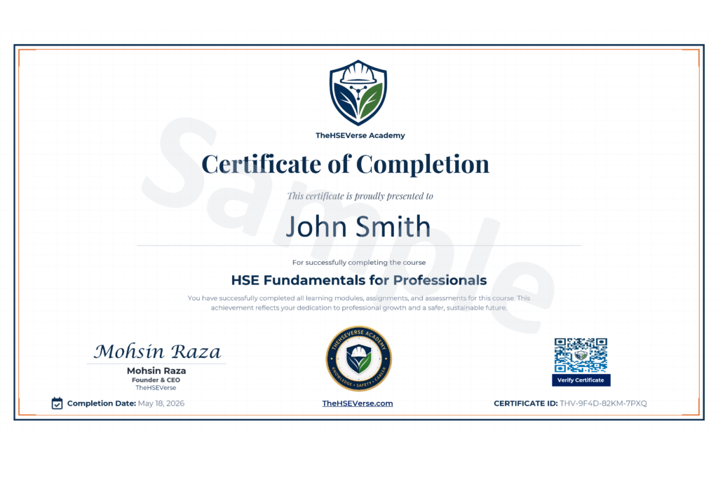 TheHSEVerse Certificate