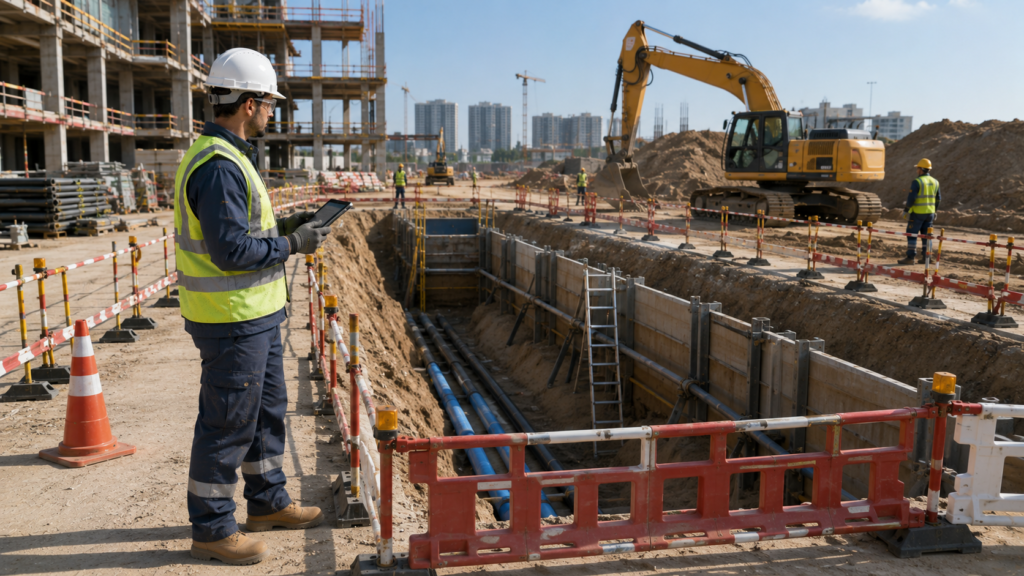 Inspection of Excavation & Trenching