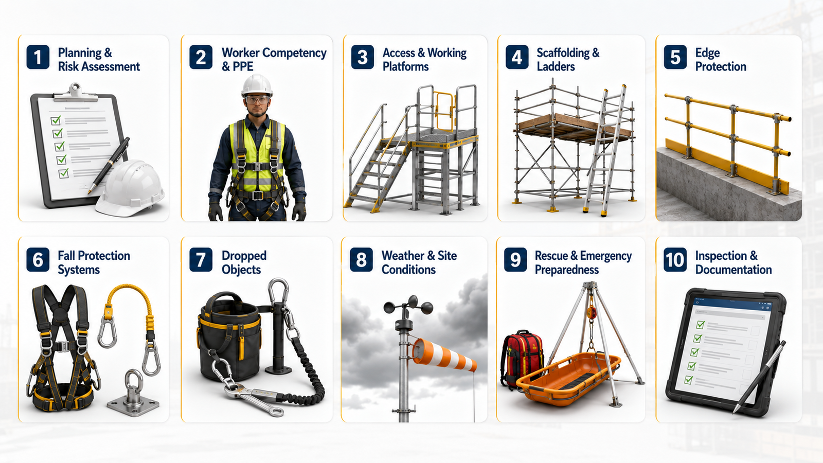 work-at-height-safety-checklist-inspection-points Work at Height Safety Checklist